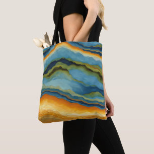 Tote Bag Couches fracturées horizontales "Estepona"