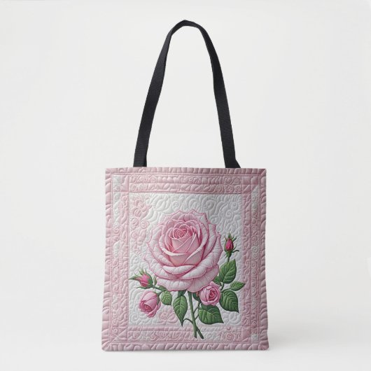 Tote Bag Couette rose (Devant)
