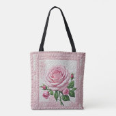 Tote Bag Couette rose (Dos)