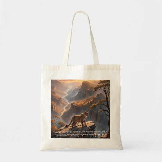 Tote Bag Cougar (Devant)