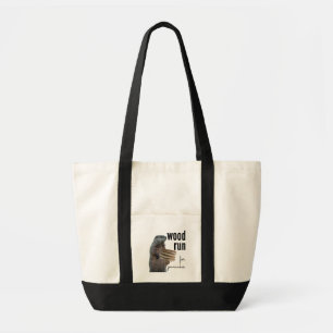 Tote Bag Coulée de bois pour les crêpes (avec Woodchuck)
