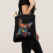 Tote Bag Couleur Cute Chihuahua (De près)
