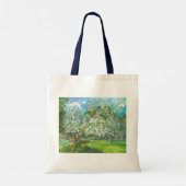 Tote Bag Couleur d'aquarelle fleurie (Dos)