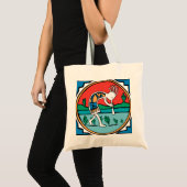 Tote Bag Couleur de Kokopelli (Devant (produit))