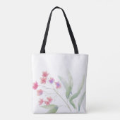 Tote Bag Couleur de l'eau Plumeria (Dos)