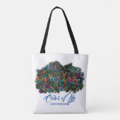 Tote Bag Couleur de vie élégante (Dos)