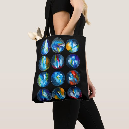 Tote Bag Couleur d'eau nébuleuse de la galaxie de la planèt (De près)