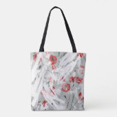 Tote Bag Couleur d'eau rouge pâle (Dos)
