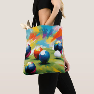 Tote Bag Couleur Des Boules De Pelouse,