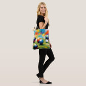 Tote Bag Couleur Des Boules De Pelouse, (Sur le modèle)