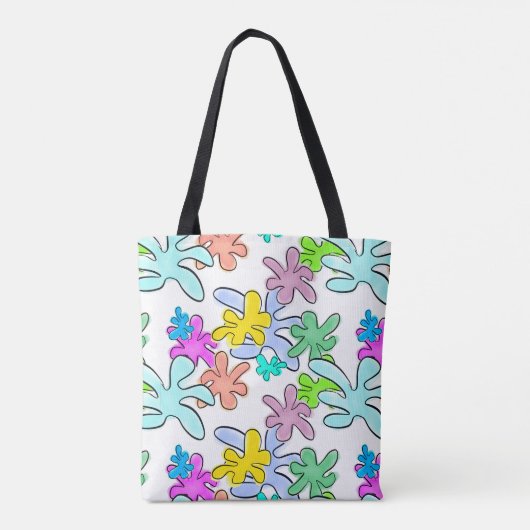 Tote Bag Couleur éclatée (Dos)