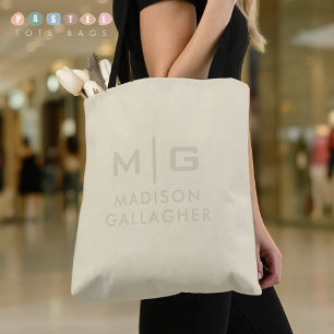 Tote Bag Couleur Jaune Crème Beige Pastel Douce Lumière Sol