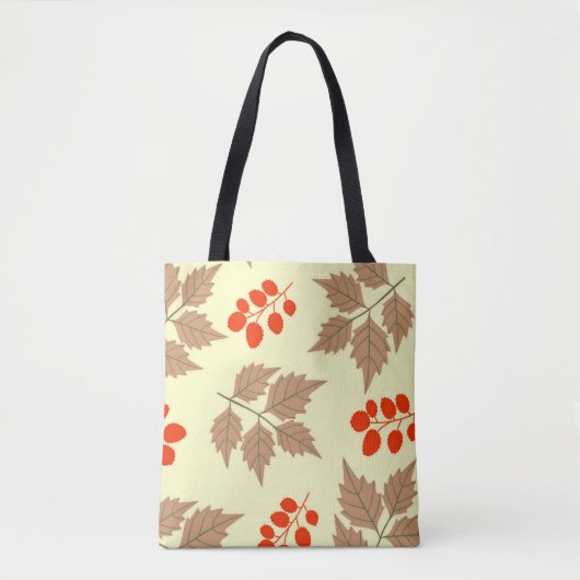 Tote Bag Couleur laisse motif (Devant)