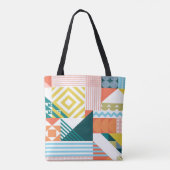 Tote Bag Couleur Motif (Dos)