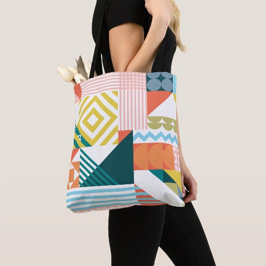 Tote Bag Couleur Motif