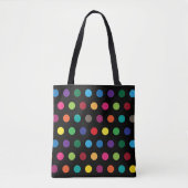 Tote Bag Couleur Pois (Devant)