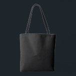 Tote Bag Couleur solide noire classique intemporelle<br><div class="desc">Sac fourre-tout sur toute l'impression style par dessus l'épaule style mode accessoire imprimé avec classique intemporel traditionnel noir solide couleur illustration graphique et sélectionner la collection de produits par TheFabricSeal impression sur demande magasin à Zazzle.com #ZazzleMade https://www.zazzle.com/store/thefabricseal TheFabricSeal ©️ original. Le noir est une couleur qui est le résultat de...</div>