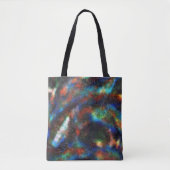 Tote Bag Couleur teinté teinté sous verre brut (Devant)