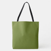 Tote Bag Couleur uni Avocado (Devant)