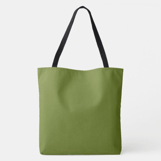 Tote Bag Couleur uni Avocado (Dos)