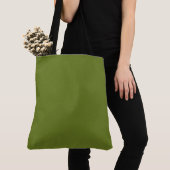Tote Bag Couleur uni Avocado (De près)