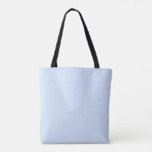 Tote Bag Couleur uni bleu Hawkes (Dos)
