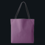 Tote Bag Couleur uni Byzantium<br><div class="desc">Classique classique couleur simple et tendance. Un travail coloré avec beaucoup de couleurs variées. vous pouvez voir dans la galaxie,  l'espace et sûr la faune naturelle. Numéro hexadécimal : 763D6A</div>