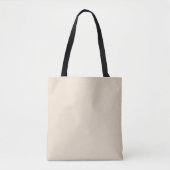 Tote Bag Couleur uni Champagne beige (Devant)