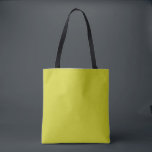 Tote Bag Couleur uni Citrine<br><div class="desc">Citrine est Solide Couleur Plaine. Abstraite couleur simple et design. Fraîche entre jaune et vert. Travailler en plusieurs occasions et saisons. Hex# CAC922</div>