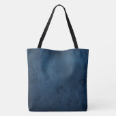 Tote Bag Couleur uni de la teinture Indigo (Dos)