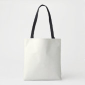 Tote Bag Couleur uni jaune pâle blanc pastel (Devant)