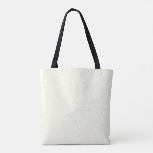 Tote Bag Couleur uni jaune pâle blanc pastel (Dos)