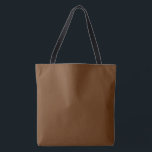 Tote Bag Couleur vierge solide Sepia<br><div class="desc">Dans un monde de possibilités infinies, c’est génial d’avoir un objet sur lequel on peut compter. Ce simple avec des détails minimes fonctionne à des occasions formelles ou informelles. La couleur Sepia est l'une des gammes de couleurs de la terre lui donnant la capacité de faire un travail impressionnant dans...</div>