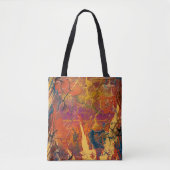 Tote Bag Couleurs Abstraites, art (Devant)