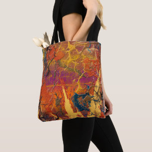 Tote Bag Couleurs Abstraites, art