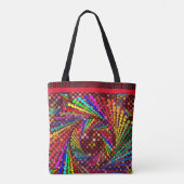 Tote Bag Couleurs Abstraites et tendance (Dos)