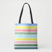 Tote Bag Couleurs Bermudes (Devant)