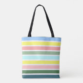Tote Bag Couleurs Bermudes (Dos)