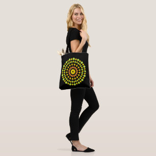 Tote Bag Couleurs d'agrumes circulaires