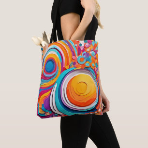 Tote Bag Couleurs d'art Badaist vives