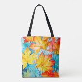 Tote Bag Couleurs D'Automne (Dos)
