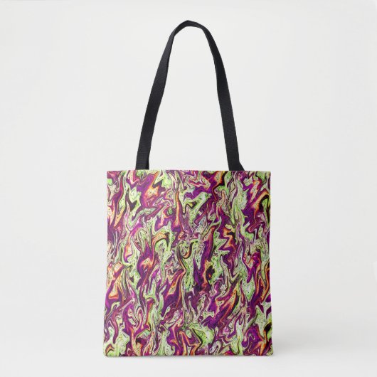 Tote Bag Couleurs d'automne fluides.... (Devant)