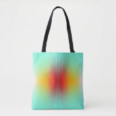 Tote Bag Couleurs de champ plasma de rentrée spatiale Abstr (Devant)