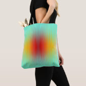 Tote Bag Couleurs de champ plasma de rentrée spatiale Abstr (De près)