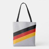 Tote Bag COULEURS DE DRAPEAU ALLEMANDE + vos idées (Dos)