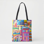Tote Bag Couleurs de la ville (Devant)