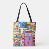 Tote Bag Couleurs de la ville (Dos)