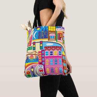 Tote Bag Couleurs de la ville