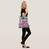 Tote Bag Couleurs de la ville (Sur le modèle)