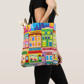 Tote Bag Couleurs de Main Street (De près)